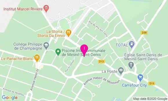 Localisation Nadege Bronner