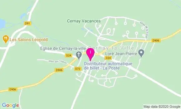 Localisation Carole Brochen
