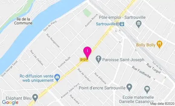 Localisation Emmanuelle Bouchet