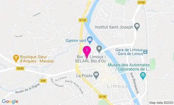 Localisation Claude Gastou