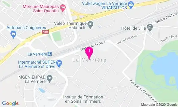Localisation Adeline Thirouin