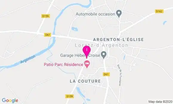 Localisation Sandra Boutet