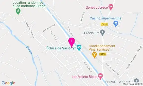 Localisation Viviane Prats