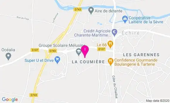 Localisation Emilie Mainard