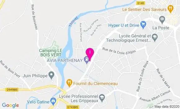 Localisation Isabelle Varlet