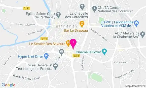 Localisation Coralie Chassot