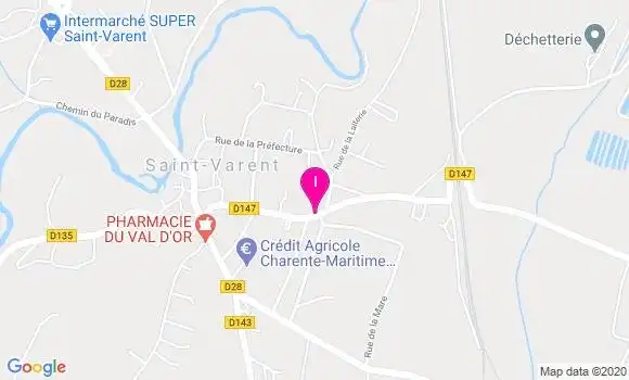 Localisation Amelie Moreau