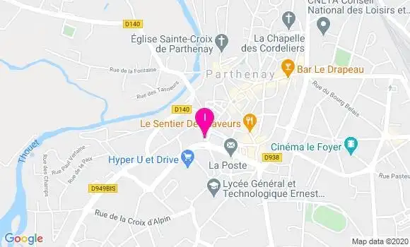 Localisation Sylvie Laurentin