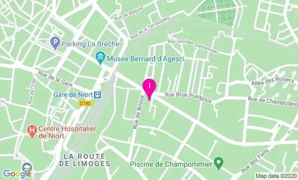 Localisation Elisabeth Pot