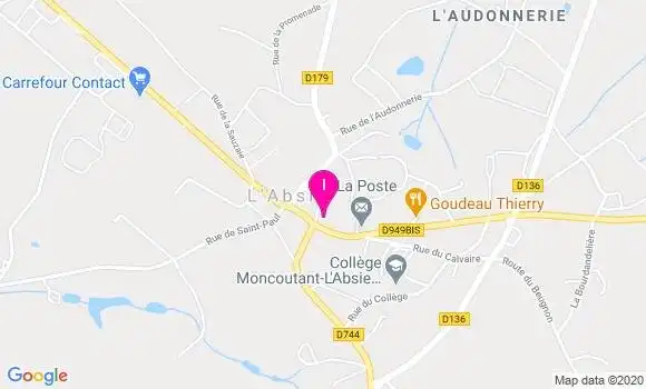 Localisation Alexandrine Gatard