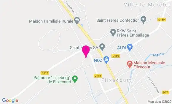 Localisation Carine Cabus