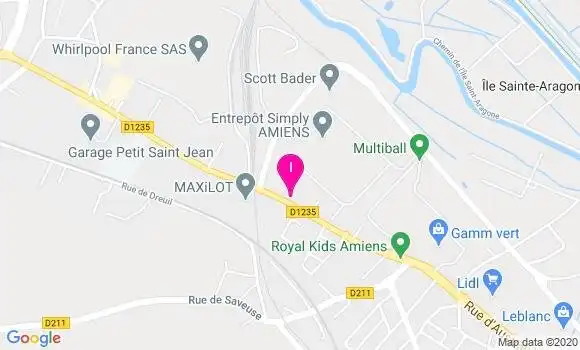 Localisation Audrey Castel
