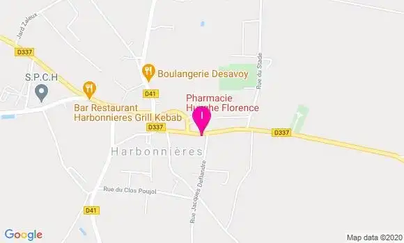 Localisation Yann Durand