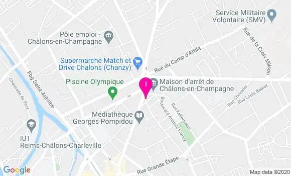 Localisation Emmanuelle Maine