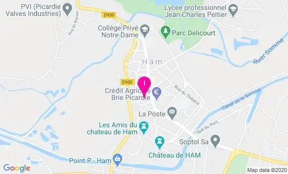 Localisation Virginie Dessaint