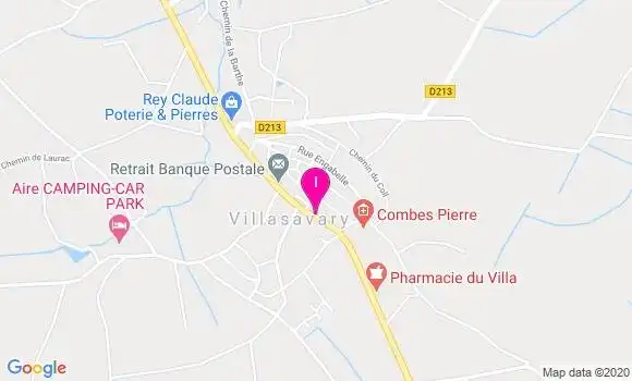Localisation Caroline Sauzede