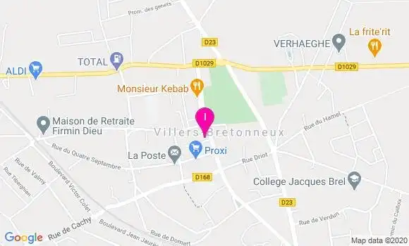 Localisation Ludovic Dubreuil
