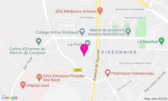 Localisation Beatrice Delbet