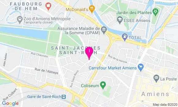 Localisation Frederick Boulogne