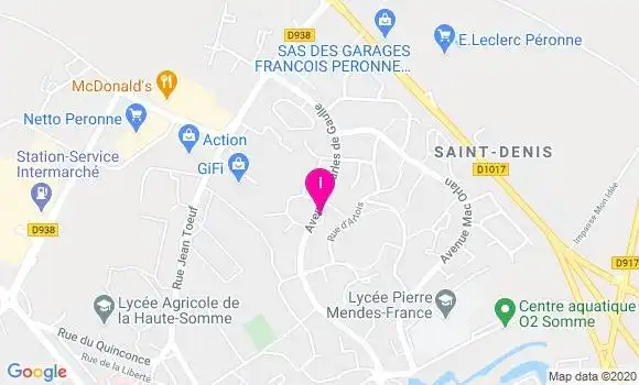 Localisation Maud Lechevin