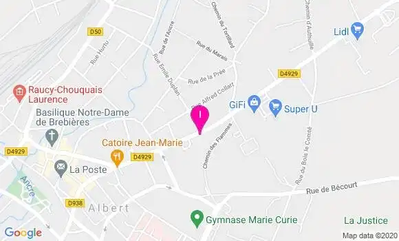 Localisation Severine Cognet