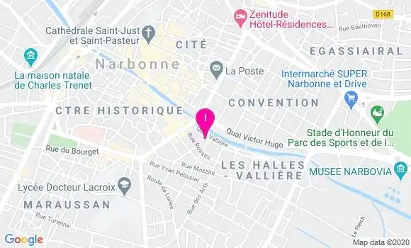 Localisation Bernadette Seguier