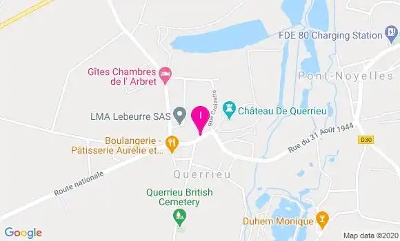 Localisation Catherine Hubert