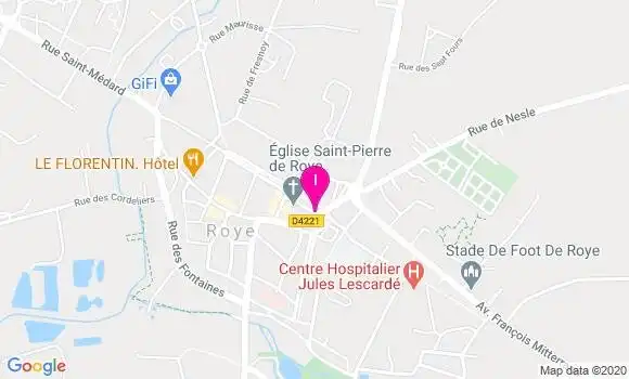 Localisation Myriam Molle