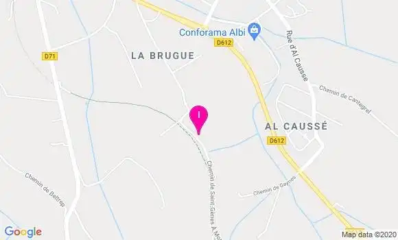 Localisation Stephanie Brunel