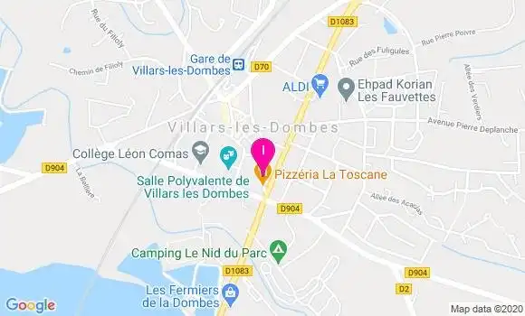 Localisation Cyrille Charrion