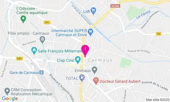 Localisation William Boussemart