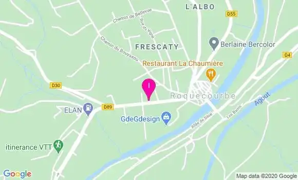 Localisation Sandrine Bras