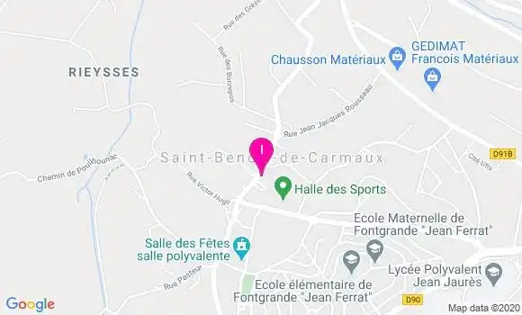 Localisation Christine Carvalho Bobiao