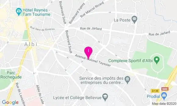 Localisation Marie Pierre Albenque Volte
