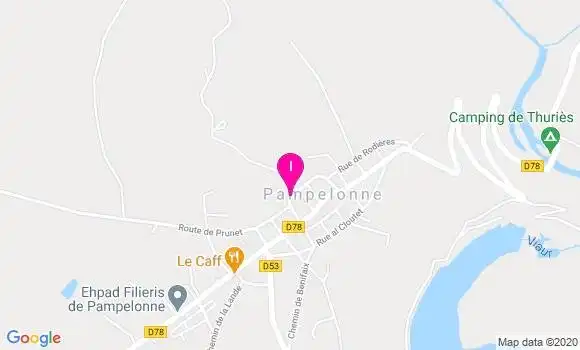 Localisation Christine Fabre Teilhol