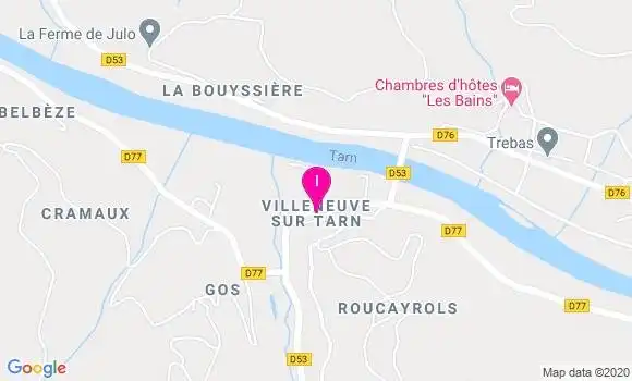 Localisation Francine Jalby