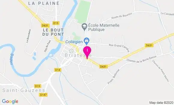 Localisation Julie Bardy