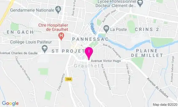 Localisation Christine Pince