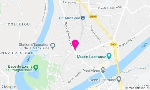 Localisation Marie Noelle Camalet
