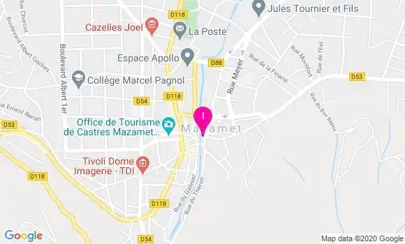 Localisation Corinne Capet