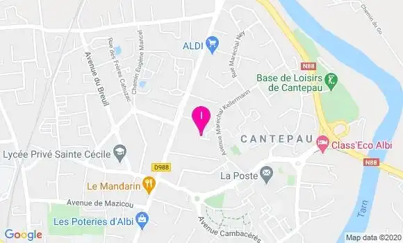 Localisation Chrystel Cougoureux