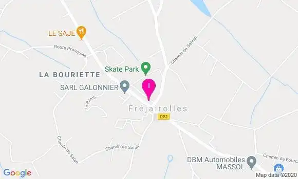 Localisation Patricia Darnac