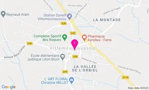 Localisation Julie Prunier