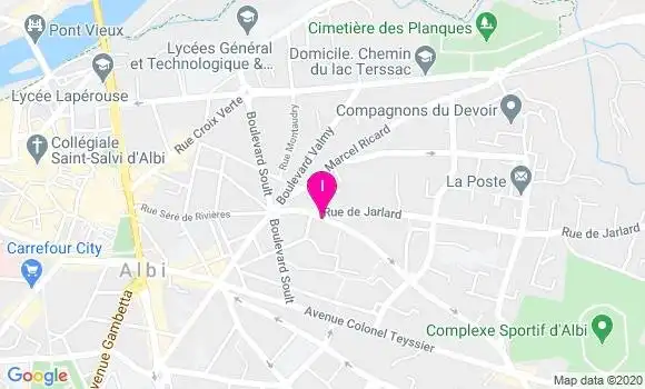 Localisation Pascale Gueudre