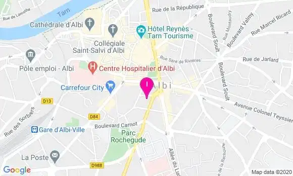 Localisation Pauline Dayde