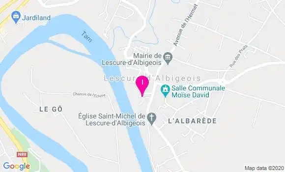 Localisation Sandra Rando