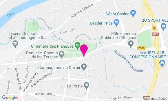 Localisation Jean Charles Frezouls