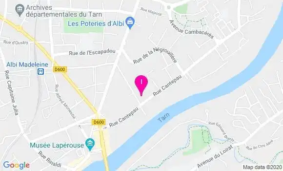 Localisation Laurence Sangely