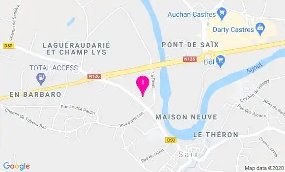 Localisation Anne Mariage