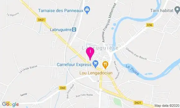 Localisation Marie Olga Grout